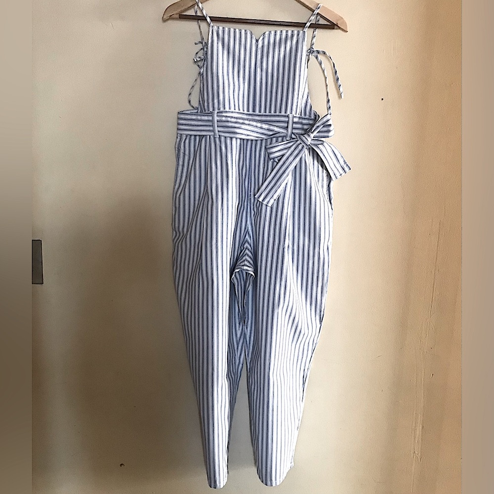 FREE PEOPLE Isabelle Striped Jumpsuit - Picture 9 of 15